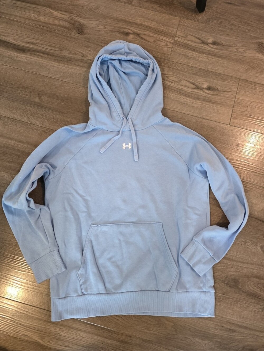 Under Armour Pale Blue Men's Pullover Hoodie Sweatshirt